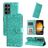 Mobigear Sunflower Housse Samsung Galaxy S24 Ultra Etui Porte-Monnaie - Vert