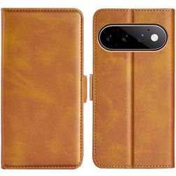 Mobigear Slim Magnet Housse Google Pixel 11 Etui Porte-Monnaie - Cognac
