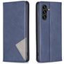 Mobigear Rhombus Slim Housse Samsung Galaxy S25 FE Etui - Bleu