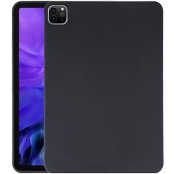 Mobigear Basics Coque iPad Pro 11 Pouces (2020) Mince Coque arrière en en TPU Souple - Noir
