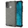 Mobigear Honeycomb Coque HONOR 9X Lite Coque arrière Rigide Anti-Chocs - Gris