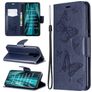 Mobigear Butterfly Housse Xiaomi Redmi Note 8 Pro Etui Porte-Monnaie - Bleu
