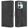 Mobigear Croco Housse OPPO Reno 8 Pro 5G Etui Porte-Monnaie - Noir