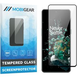 Mobigear Premium OnePlus 10T Verre trempé Protection d'écran - Compatible coque - Noir