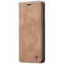 Caseme 013 Housse Samsung Galaxy A41 Etui Porte-Monnaie - Marron