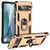 Mobigear Armor Ring Coque Google Pixel 7 Coque arrière Rigide Anti-Chocs avec Anneau-Support - Or