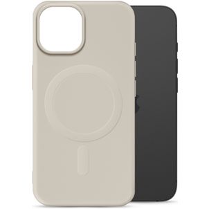 My Style Protective Flex Coque iPhone 13 MagSafe Coque arrière en TPU Souple - Antique White