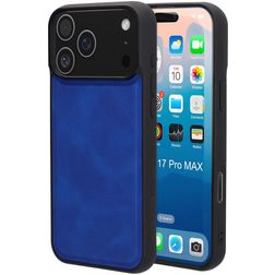 Mobiparts Classic Coque iPhone 17 Pro Max MagSafe Coque arrière Rigide - Sapphire Blue