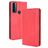Mobigear Sensation Housse TCL 20 SE Etui Porte-Monnaie - Rouge