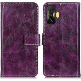 Mobigear Basic Housse POCO F4 GT Etui Porte-Monnaie - Violet
