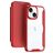 Mobigear Smart Fit Housse iPhone 15 Plus Etui Rigide - Rouge