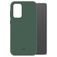 Mobilize Rubber Gelly Coque Samsung Galaxy A73 Coque arrière en TPU Souple - Matt Green