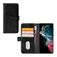 Mobilize Elite Gelly Housse Samsung Galaxy S22 Ultra Etui Porte-Monnaie - Noir
