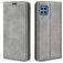 Mobigear Retro Slim Housse Samsung Galaxy M22 Etui Porte-Monnaie - Gris