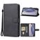 Mobigear Wallet iPhone 16 Pro Étui Portefeuille - Noir