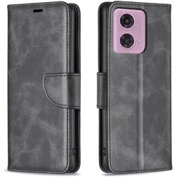 Mobigear Excellent Housse Motorola Moto G04 Etui Porte-Monnaie - Noir