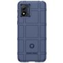 Mobigear Rugged Shield Coque Motorola Moto E13 Coque arrière en TPU Souple Anti-Chocs - Bleu