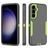 Mobigear Ultra Tough Coque Samsung Galaxy S23 FE Coque arrière Rigide Anti-Chocs - Vert