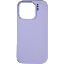 Nudient Base Coque iPhone 16 Pro Max Coque arrière en Silicone - Soft Purple