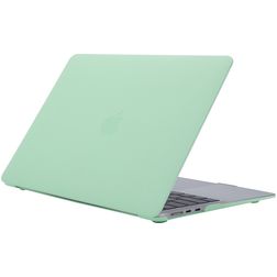 Mobigear Cream Matte MacBook Air 15 Pouces (2023-2026) Coque - Vert - Model A2941 / A3114 / A3241 / A3448
