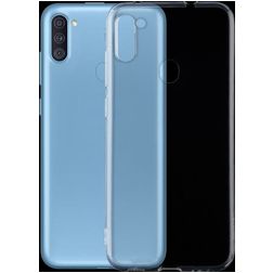 Mobigear Ultra Thin Coque Transparente Samsung Galaxy A11 Coque arrière en TPU Souple Extra-fin - Transparent