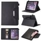 Mobigear Luxury Coque iPad 9 (2021) Etui + Porte-crayon - Noir