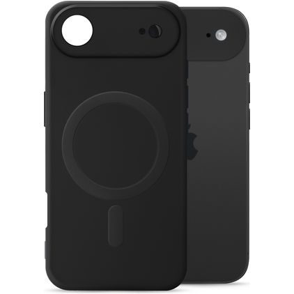 My Style Protective Flex Coque iPhone Air MagSafe Coque arrière en TPU Souple - Noir