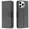 Mobigear Excellent Housse iPhone 16 Pro Etui Porte-Monnaie - Noir