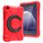 Mobigear RingGuard Coque Samsung Galaxy Tab A 8.0 (2019) Coque de tablette pour enfants avec Poignée Enfants en EVA - Rouge