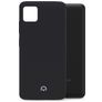 Mobilize Rubber Gelly Coque Samsung Galaxy A03 Coque arrière en TPU Souple - Matt Black