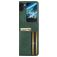 Mobigear Excellent Wallet Coque OPPO Find N2 Flip Coque arrière Rigide - Vert