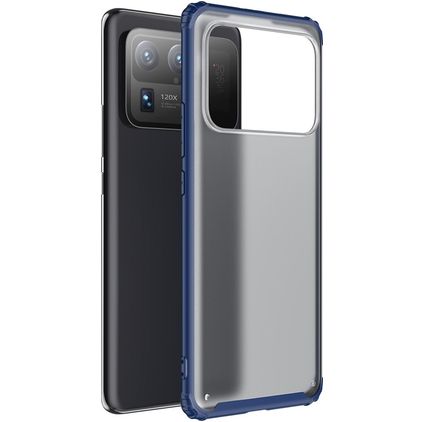 Mobigear Shockproof Coque Xiaomi Mi 11 Ultra Coque arrière Rigide Anti-Chocs - Dark Blue