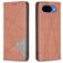 Mobigear Rhombus Slim Housse Google Pixel 10a Etui - Marron