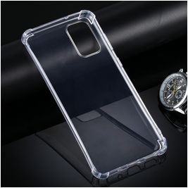 Mobigear Cushion Coque Transparente Samsung Galaxy S20 Plus Coque arrière en TPU Souple Anti-Chocs - Transparent