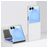 Mobigear Colors Coque Samsung Galaxy Z Flip 7 Coque arrière Rigide - Blanc
