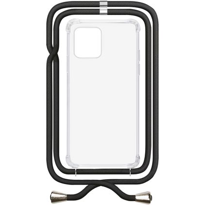 My Style Loop Transparente Samsung Galaxy A35 Coque avec cordon en TPU Souple - Transparent