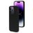Mobiparts Coque iPhone 14 Pro Coque arrière en Silicone - Noir
