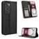 Mobigear Sensation Housse OPPO Reno 12 Pro Etui Porte-Monnaie - Noir