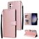 Mobigear Wallet Housse Samsung Galaxy S26 Etui Porte-Monnaie - Rose doré