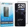 Mobigear Premium Samsung Galaxy S21 Verre trempé Protection d'écran - Compatible Coque - Noir