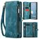 CaseMe 008 Housse Google Pixel 9a Etui avec Coque Détachable Porte-Monnaie - Bleu
