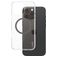 CARE by PanzerGlass Flagship Coque iPhone 16 Pro Max MagSafe Coque arrière Rigide - Transparent / Noir