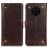 Mobigear Ranch Housse HONOR 50 Lite Etui Porte-Monnaie - Marron
