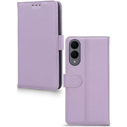 Mobilize Premium Gelly Samsung Galaxy S25 Edge Étui Portefeuille - Violet