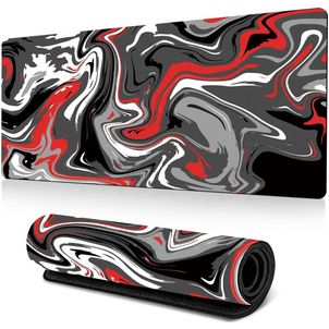 Mobigear Anti-Slip - Tapis de souris - 40 x 90 CM - Abstract Fluid 1