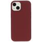 Mobiparts Coque iPhone 15 Coque arrière en Silicone - Plum Red