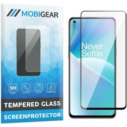Mobigear Premium OnePlus Nord 2T 5G Verre trempé Protection d'écran - Compatible coque - Noir