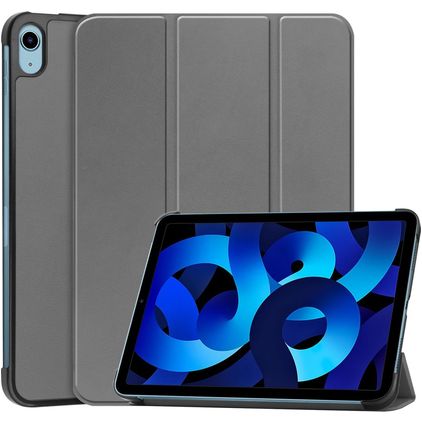 Mobigear Tri-Fold Coque iPad 10 (2022) Etui - Gris