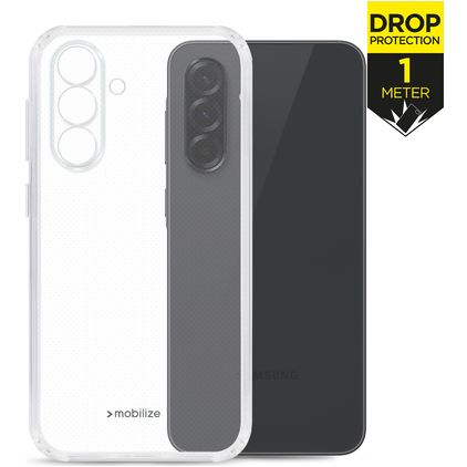 Mobilize Naked Protection Coque Transparente Samsung Galaxy A57 Coque arrière Rigide Anti-Chocs - Transparent