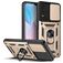 Mobigear Armor Ring Cam Slide Coque Vivo Y33s Coque arrière Rigide Anti-Chocs avec Anneau-Support et Protecteur Lentilles - Or